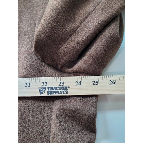 Vintage Arnold Brant Men's Brown Cashmere Mink Blazer Jacket Tag 46L 2 Button - Picture 16 of 16